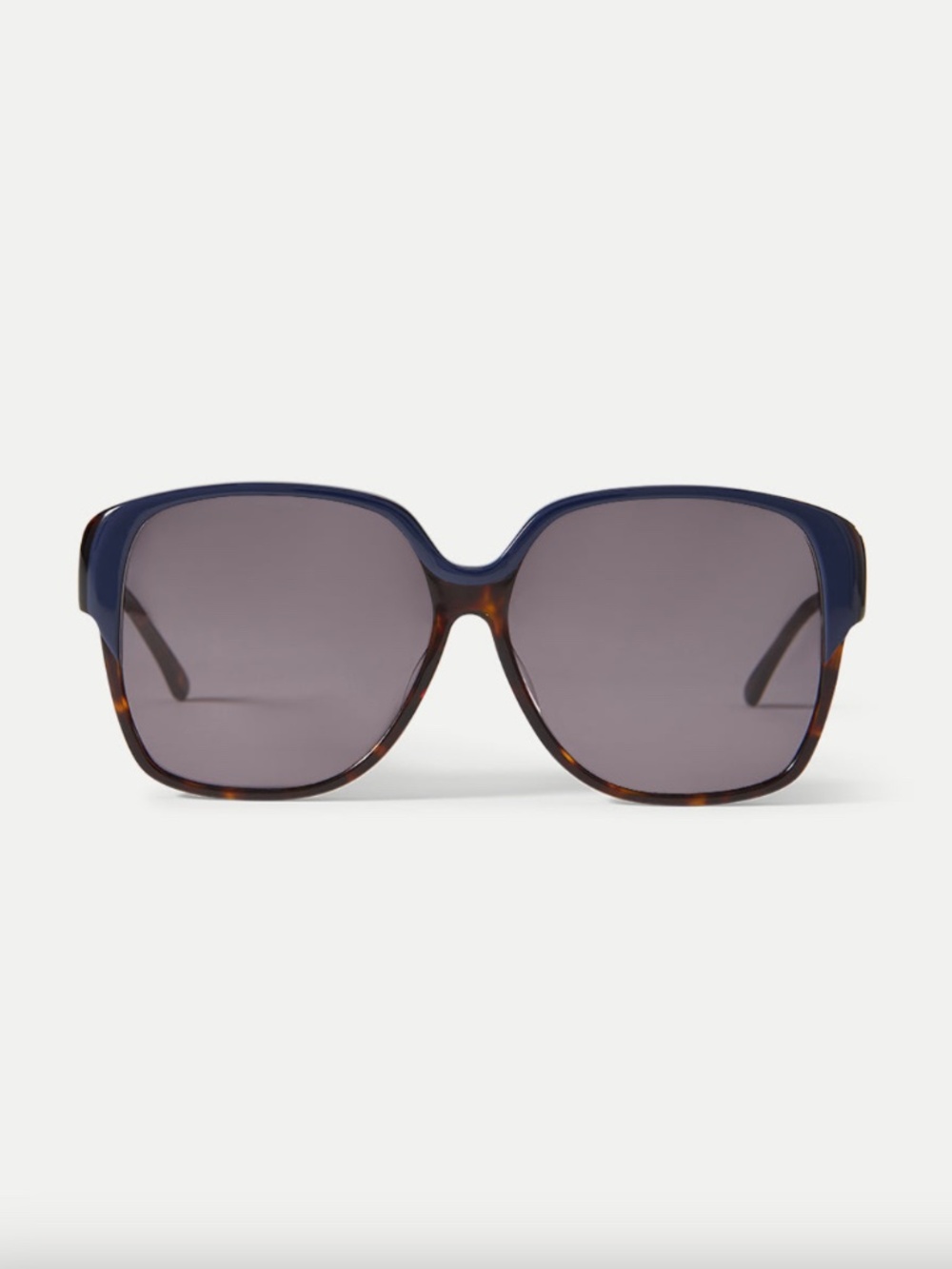 Veronica Beard Brigitte Oversized Sunglasses Blue Tortoise Selima - With tags